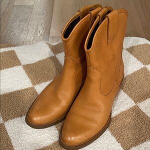 Born Tan Ankle Boots